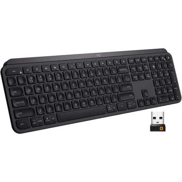 Logitech MX Keys Advanced Wireless Illuminated Keyboard (Black)