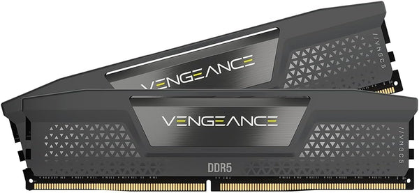 CORSAIR VENGEANCE DDR5 64GB (2x32GB) DDR5 6000MHz CL30 AMD EXPO Intel XMP iCUE Compatible Computer Memory – Gray